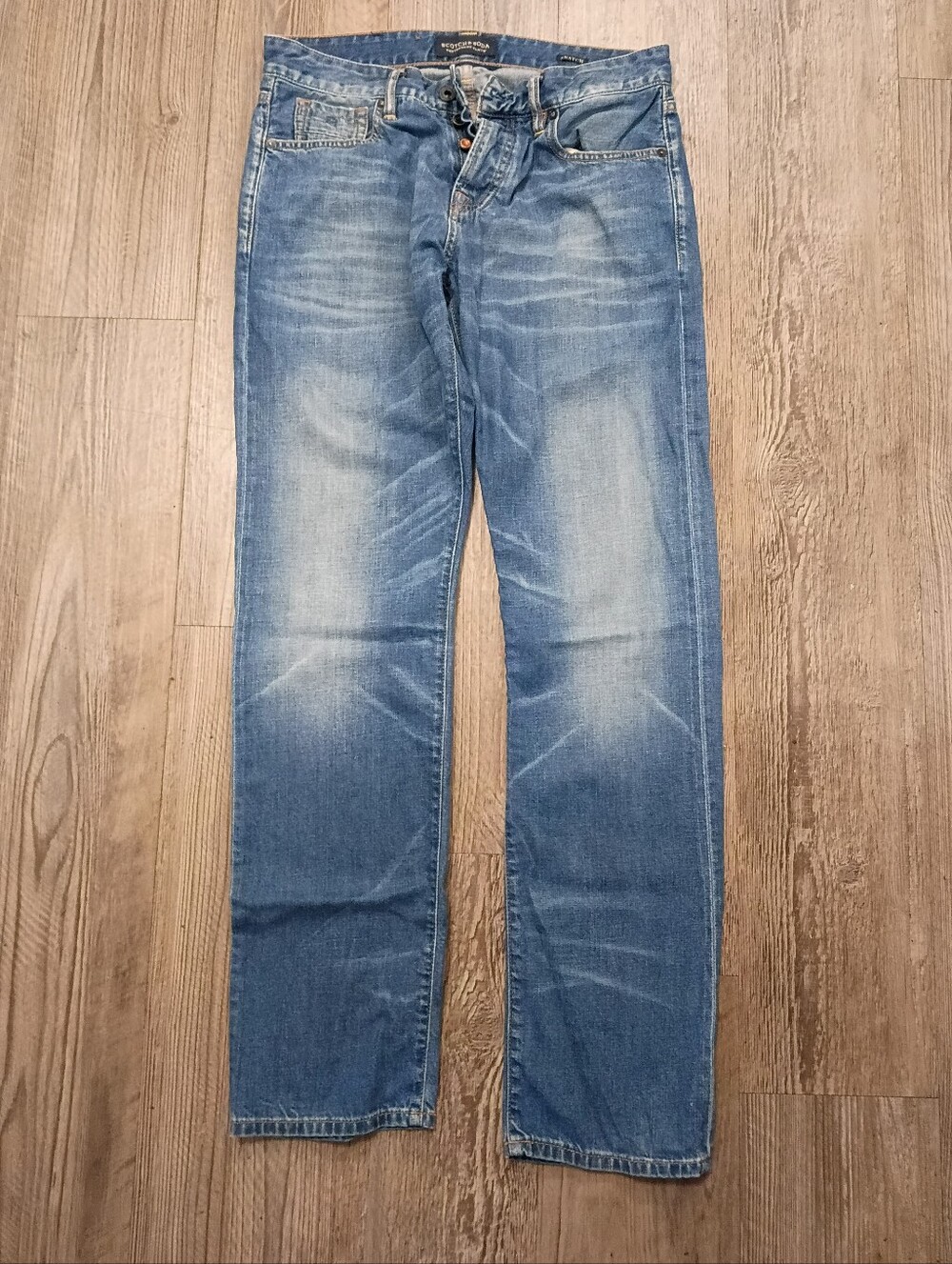 Scotch & Soda Men's 31x34 'Snatch' Jeans Washed But Never Worn.